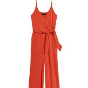 Banana Republic Sandwashed Wrap Front Jumpsuit